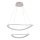 LED pendant light on cable CASHMERE LED/75W/230V Ø 59.5 white