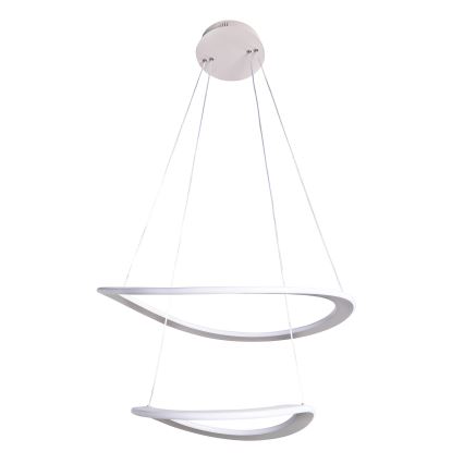 LED pendant light on cable CASHMERE LED/75W/230V Ø 59.5 white