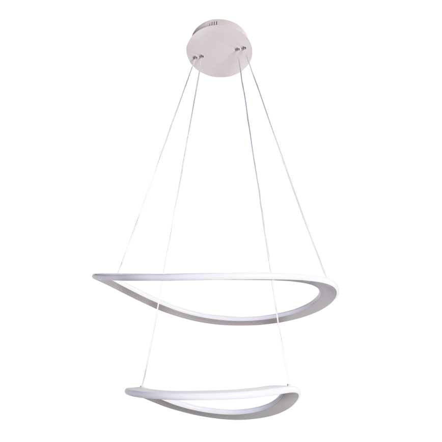 LED pendant light on cable CASHMERE LED/75W/230V Ø 59.5 white