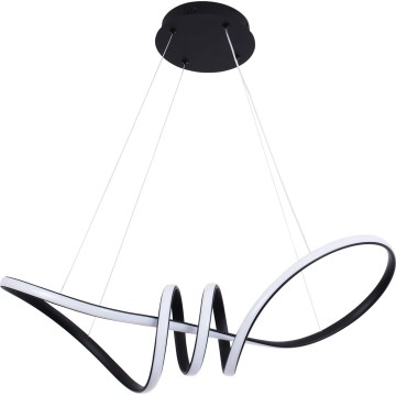 LED pendant light on cable FLAVIA LED/44W/230V black