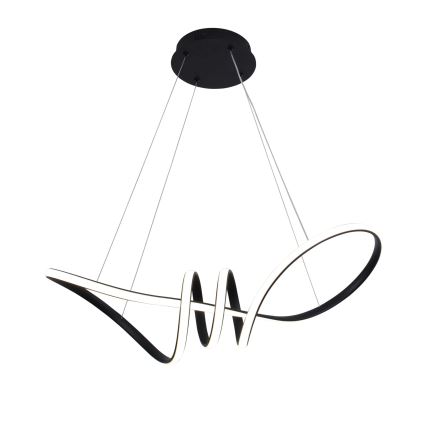 LED pendant light on cable FLAVIA LED/44W/230V black