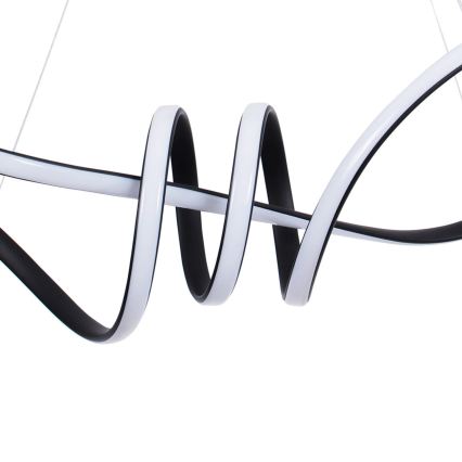 LED pendant light on cable FLAVIA LED/44W/230V black