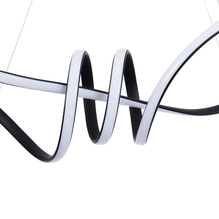 LED pendant light on cable FLAVIA LED/44W/230V black