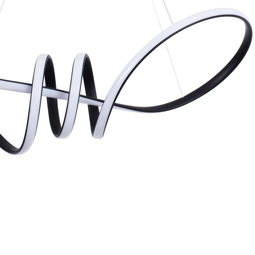 LED pendant light on cable FLAVIA LED/44W/230V black