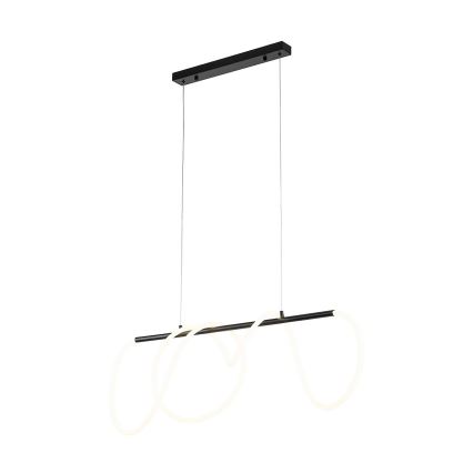LED pendant light on cable FLEXI LED/45W/230V 4000K Black