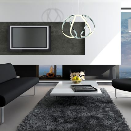 LED Pendant Light on Cable GLOBE LED/50W/230V