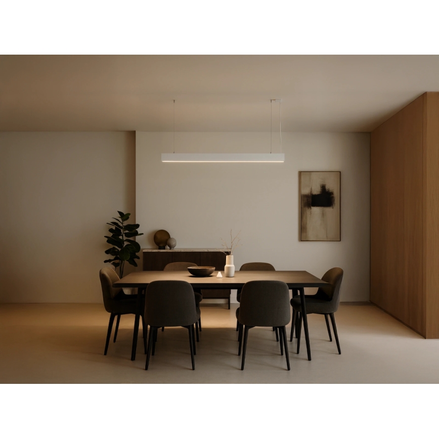 LED Pendant Light on Cable LED/55W/230V 3000/4000/6500K 120 cm white