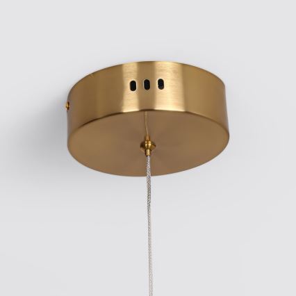 LED pendant light on cable MELECA LED/36W/230V 3000/4000/6000K 160 cm gold