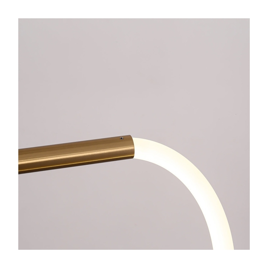 LED pendant light on cable MELECA LED/36W/230V 3000/4000/6000K 160 cm gold