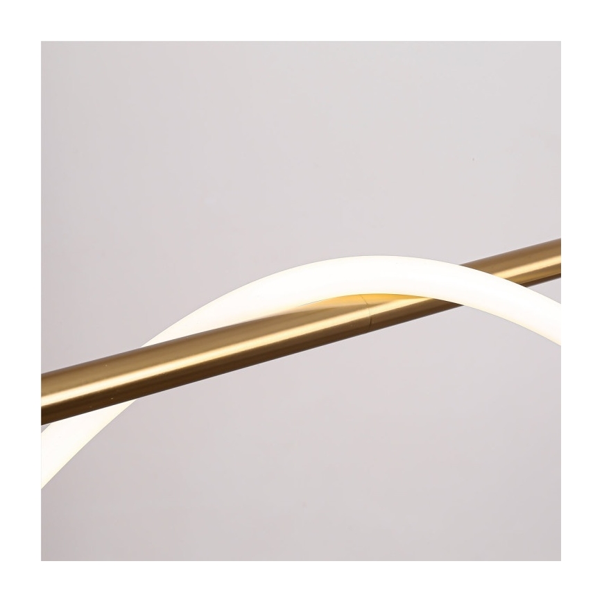 LED pendant light on cable MELECA LED/36W/230V 3000/4000/6000K 160 cm gold