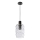 LED Pendant Light RADON 1xE27/40W/230V Clear