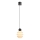 LED Pendant on Cable CACTUS LED/3W/230V 3000K Black/White