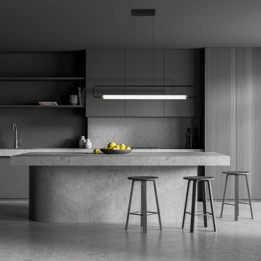 LED pendant on cable FELICJA LED/30W/230V 4000K black