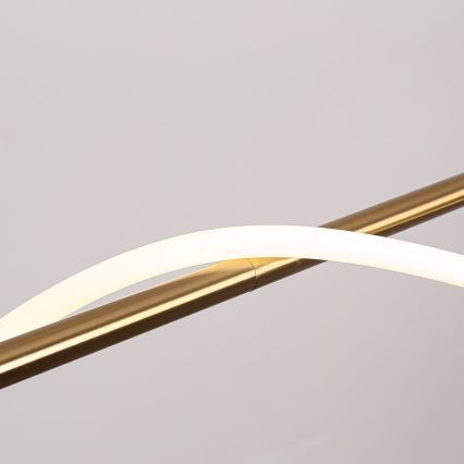 LED pendant on cable MELECA LED/24W/230V 3000/4000/6000K 100 cm gold