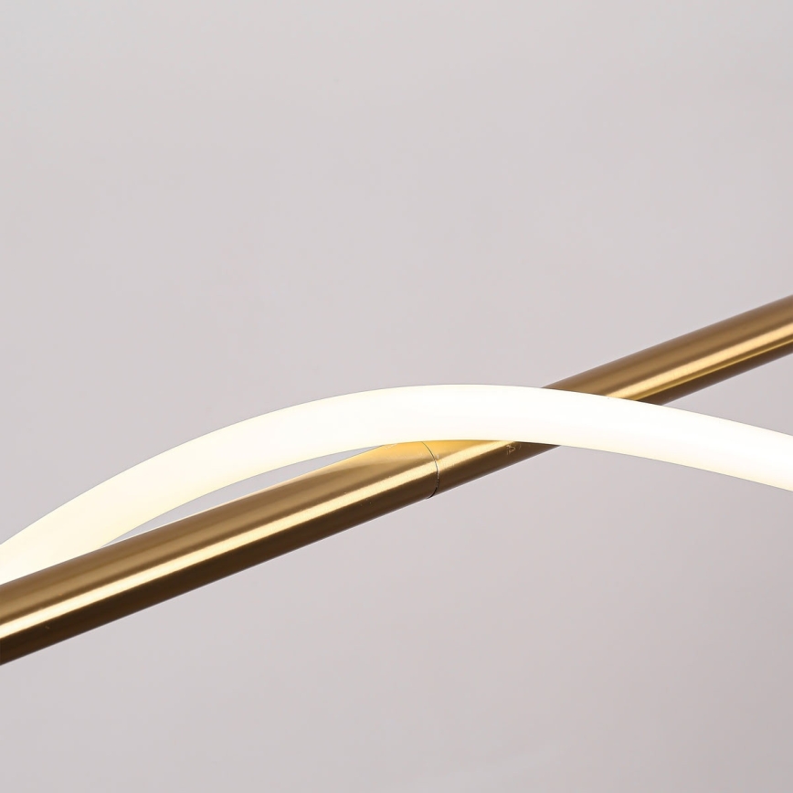 LED pendant on cable MELECA LED/24W/230V 3000/4000/6000K 100 cm gold