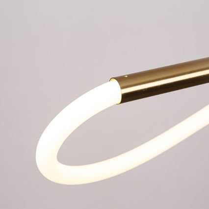 LED pendant on cable MELECA LED/24W/230V 3000/4000/6000K 100 cm gold