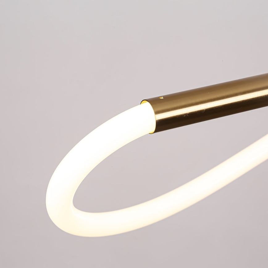 LED pendant on cable MELECA LED/24W/230V 3000/4000/6000K 100 cm gold