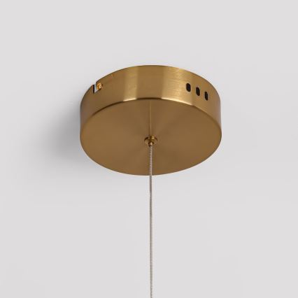 LED pendant on cable MELECA LED/24W/230V 3000/4000/6000K 100 cm gold