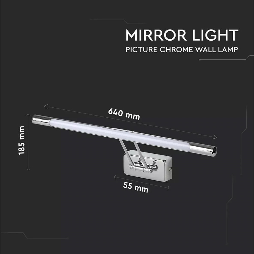 LED Picture light 1xLED/12W/230V 3000K