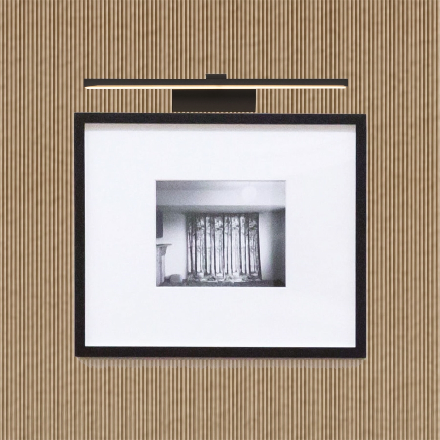 LED Picture light LED/9W/230V 3000K 39 cm black