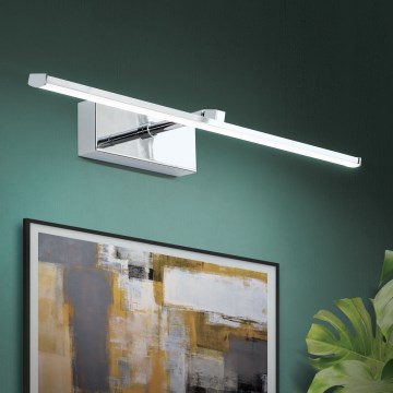 LED Picture light PUBLIO LED/10W/230V 50 cm shiny chrome