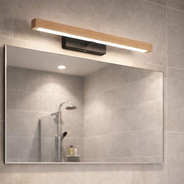 LED Picture Light VERDE LED/5.5W/230V 3000K 46 cm Oak/Black