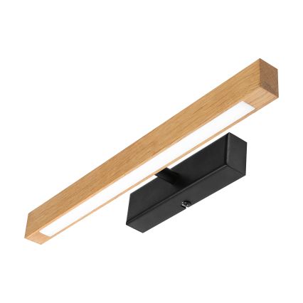 LED Picture Light VERDE LED/5.5W/230V 3000K 46 cm Oak/Black