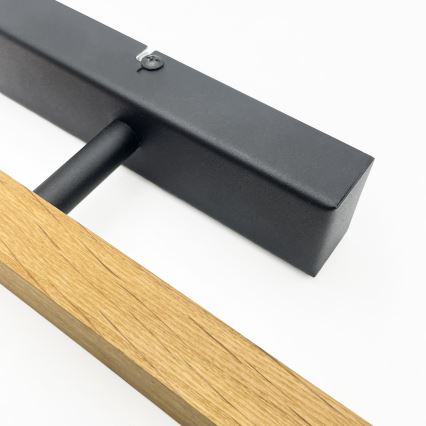 LED Picture Light VERDE LED/5.5W/230V 3000K 46 cm Oak/Black