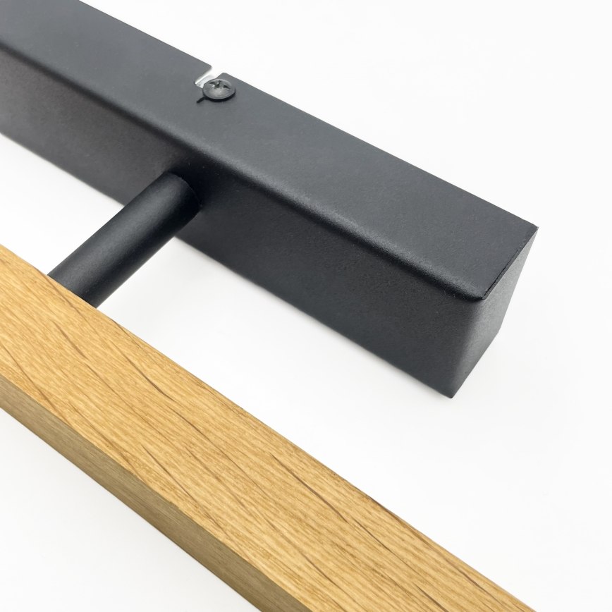 LED Picture Light VERDE LED/5.5W/230V 3000K 46 cm Oak/Black