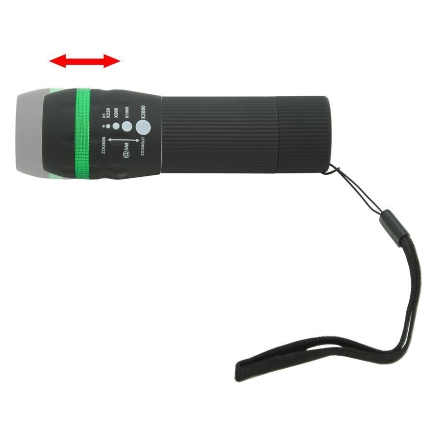 LED Pocket flashlight LED/3xAAA 50lm
