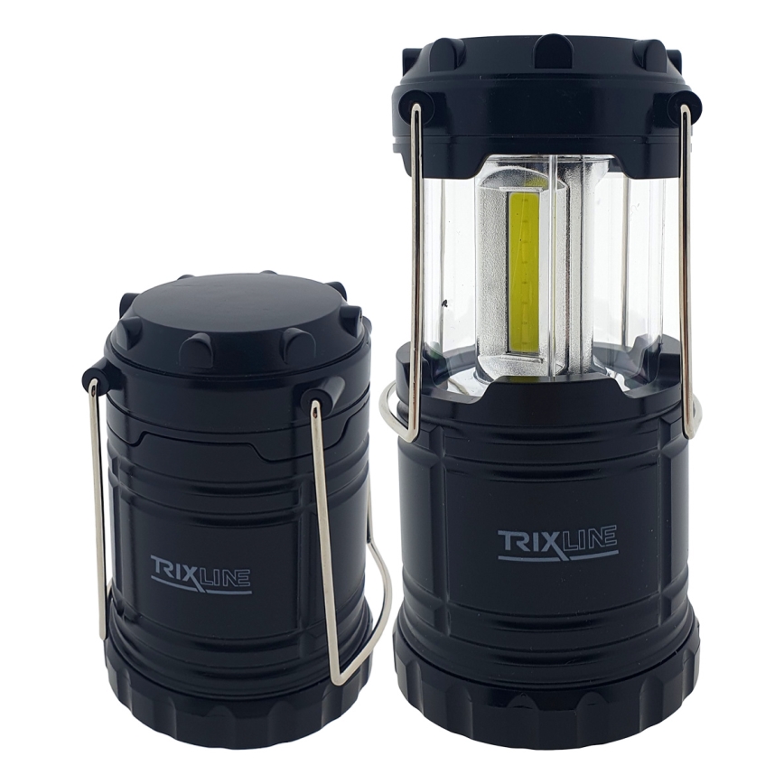 LED Portable camping lamp 3xLED/3W/3xAAA 6400K
