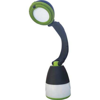 LED Portable dimmable flashlight CAMPING LED/1500mAh/5V