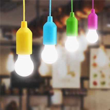 LED Portable lamp LED/1W/3xAAA blue