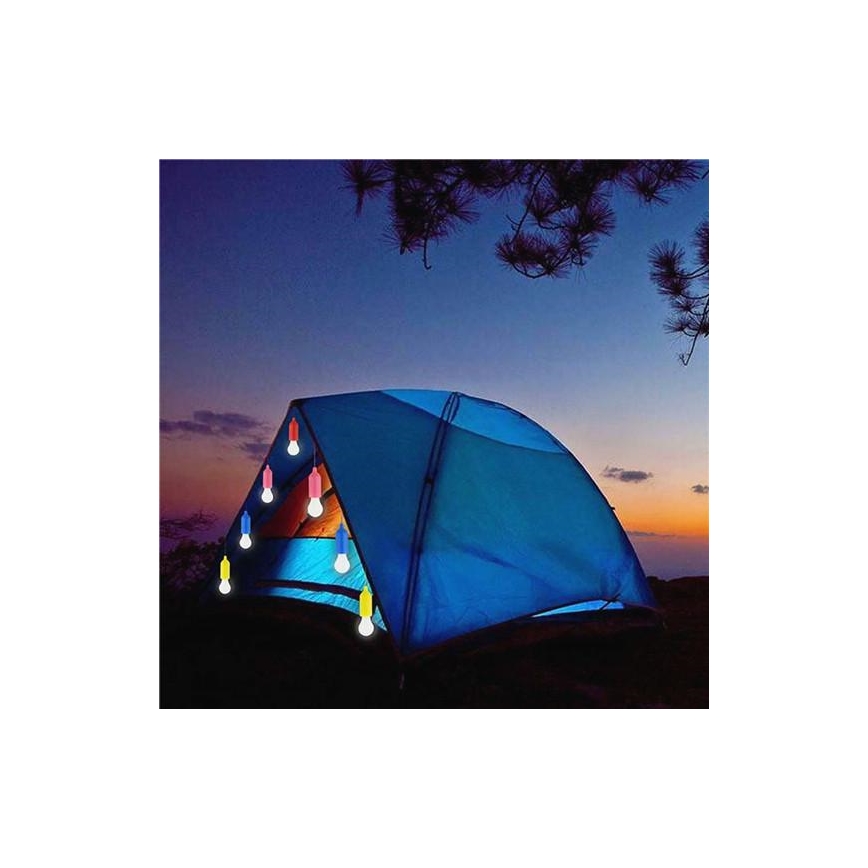 LED Portable lamp LED/1W/3xAAA green