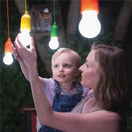 LED Portable lamp LED/1W/3xAAA green