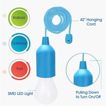 LED Portable lamp LED/1W/3xAAA green