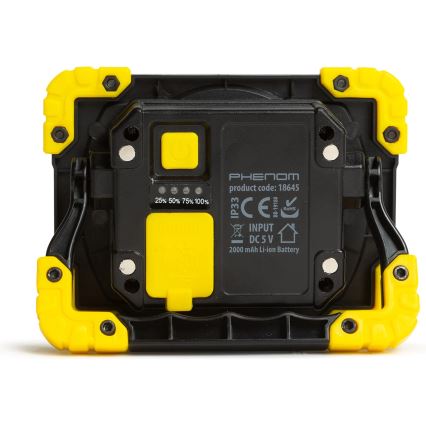 LED Portable mini floodlight LED/5W/5V Li-Ion 2000mAh IP33