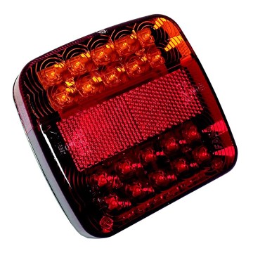 LED Positional light MULTI LED/1,5W/12V IP67 red/orange