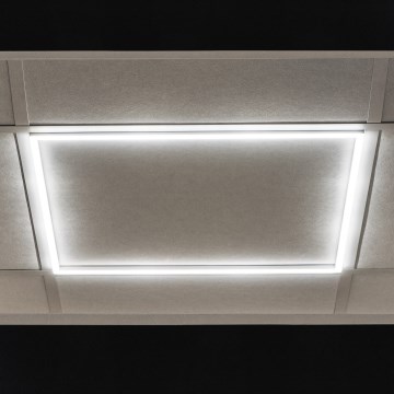 LED Recessed Ceiling Frame AVAR LED/32W/230V 6000K 59x59 cm