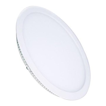 LED recessed ceiling light 24W/230V 3000/4000/6000K Ø30 cm white