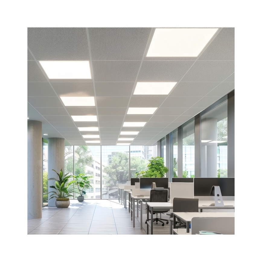 LED Recessed Ceiling Panel CAPRI LED/25/30/40W/230V 3000/4000/5700K 62x62 cm White