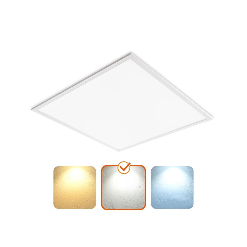 LED Recessed Ceiling Panel DAVRO LED/40W/230V 4000K 59,5x59,5 cm white