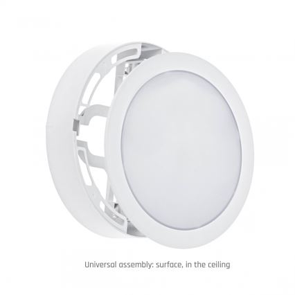 LED Recessed Downlight ALGINE 2-in-1 LED/12W/230V 4000K White