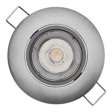 LED Recessed Downlight EXCLUSIVE LED/5W/230V 4000 K silver