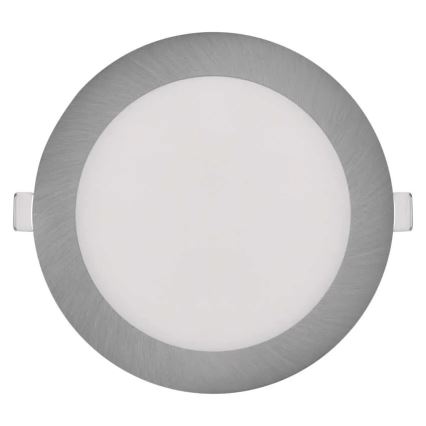 LED recessed downlight NEXXO LED/12.5W/230V 3000/3500/4000K silver Ø 17 cm