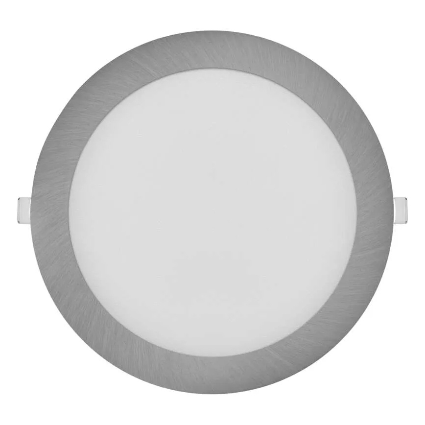 LED Recessed Downlight NEXXO LED/18W/230V 3000/3500/4000K, Silver, Ø 22.5 cm