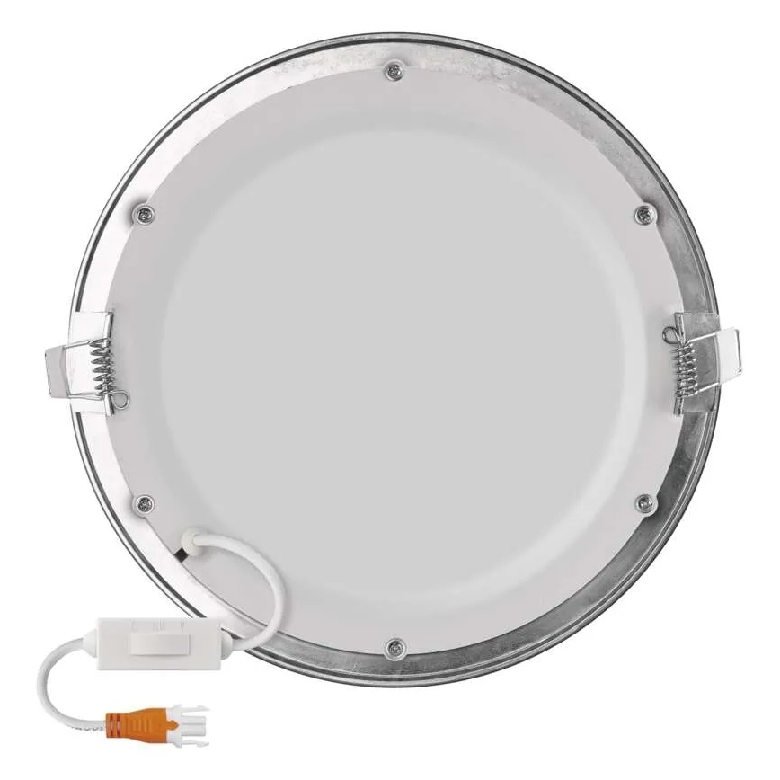 LED Recessed Downlight NEXXO LED/18W/230V 3000/3500/4000K, Silver, Ø 22.5 cm