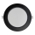 LED Recessed light CIRCLE LED/12W/230V 4000K d. 17 cm black