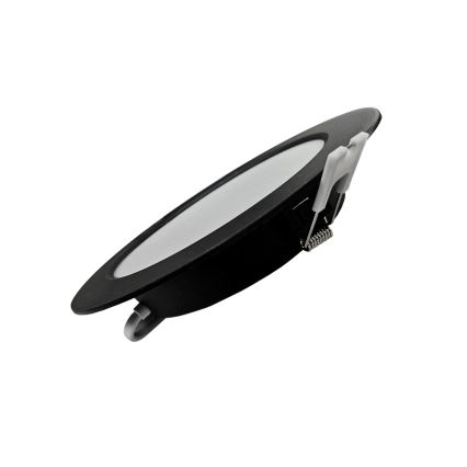 LED Recessed light CIRCLE LED/12W/230V 4000K d. 17 cm black