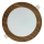 LED Recessed light CIRCLE LED/12W/230V 4200K d. 16,7 cm brown